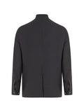 Hevo mandarin-collar button-up jacket