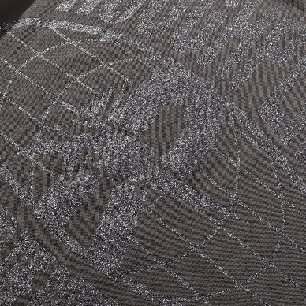 Rough Play Skull Globe Sleeveless T-Shirt