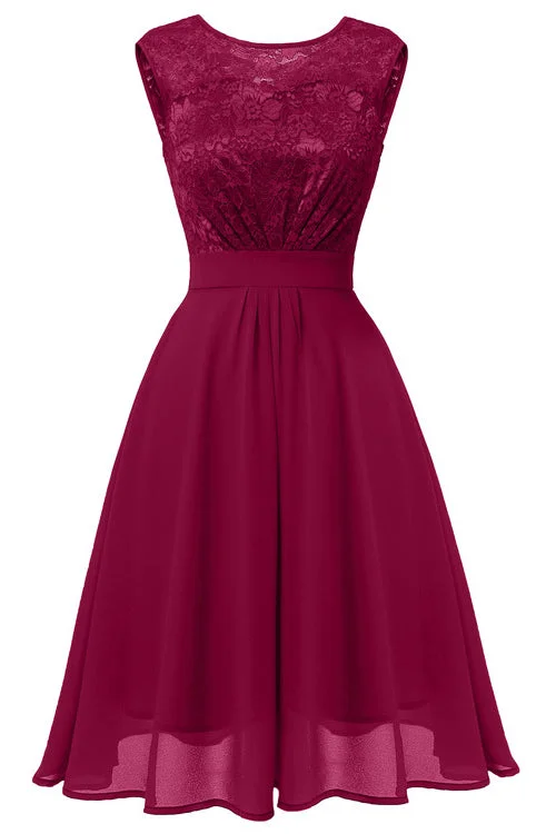 Dark Navy A-line Lace Homecoming Dress Ruffled unclassified dresses